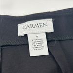 Carmen Marc Valvo  Classic Black Pencil Skirt Photo 1