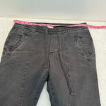 James Perse  Gray Utility Elastic Drawstring Waist Crop Pants Photo 5