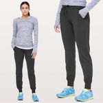 Lululemon • Ready To Rulu Pant *29" jogger black knit drawstring waist pull on Photo 1