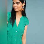 Anthropologie  Meadow Rue Button-Down
Emerald Green Button Down Midi Dress Photo 4
