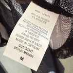 Medium Black White Polka Dot Sheer Mesh Kimono Retro Chic Layering Party Outfit Photo 6