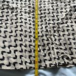 Never worn: Hand Made Black & Gray Geometric Pattern Skirt Size M Photo 4