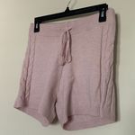 Banana Republic Women’s XS Baby Pink Cable Knit Super Soft Sweater Pajama Lounge Shorts Photo 1