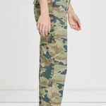 We The Free New FREE PEOPLE REMY CAMO CROPPED PANTS Photo 4