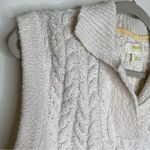Maeve By Anthropologie Cotton Wool Blend Oversized Cropped Sweater Vest XS Photo 6