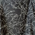 DKNY ‎ Women's Black and White Starburst One Piece Bathing Suit Size Large Photo 9