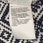 Superdry Women’s Size M White Blue Aztec Zig Zag Print Snap Front Mini Skirt Photo 5