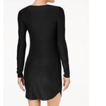 Planet Gold Strap Detail Soft Bodycon Dress, Large Photo 1