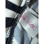 Niki Wior Zebra Print Mini Skirt Women’s Large Button Detail y2k 2000s rare vtg White Photo 2