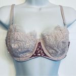 Victoria's Secret  Dream Angels‎ Push Up Without Padding Bra 36B Pink Sequins Photo 3