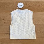 Princess Polly  - Sydney Cropped Sweater Vest in Cream Photo 2