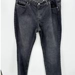 Canyon River Blues Modern Fit Straight Black Wash Jeans Women's Size 18 Average Photo 0