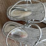 Ralph Lauren  Makayla Silver leather sandals 5.5 Photo 5