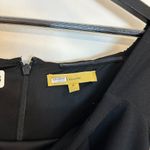 Anthropologie AWAYLEE Drop Waist Off The Shoulder Mini Dress in Black & White Size Small Photo 6