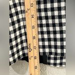 ZARA  BLACK SINGLE BREASTED LAPEL COLLAR GINGHAM CROPPED BLAZER SIZE Med Photo 9