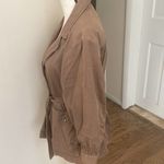 Diesel Khaki Beige Cotton Utility Jacket Size Small Photo 5
