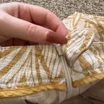 Anthropologie Elevenses  cream & yellow print shorts size 4 Photo 10
