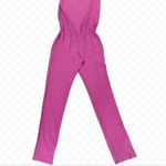 Ramy Brook  Lulu One Shoulder pink silk Jumpsuit SIZE XXS Photo 1