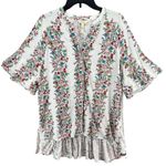 Matilda Jane Tunic Top S Floral Wish You Were Here Our Atlas High Low Cottage Photo 1
