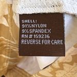 EUC J. McLaughlin Catalina Cloth aside Ruche Dress Tan White Floral Size XS Photo 5