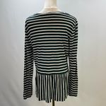 Old Navy Dark Green Striped Top Photo 1
