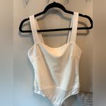 Lulu’s Symbolize White Sleeveless Bodysuit Size Medium NWOT Photo 6
