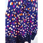 Moulinette Soeurs Anthropologie  Polka Dot Silk Dress Size 10 Photo 4