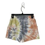 Young Fabulous and Broke Yellow And Orange Wallis Lace Up Tie Dye Shorts Size S Photo 3