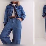 We The Free NWOT Free People Midnight Voyage Harem Jeans - journey blue - XS, L Photo 2