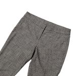W By Worth Black White Herringbone Pattern Flat Front Cuffed Hem Slacks, Sz 4 Photo 9