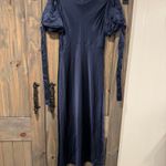 Reformation  Kacey Musgraves Navy Dress Photo 6