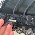 Gilly Hicks NWOT junior’s black lace strappy adjustable halter neck bralette bra Photo 3