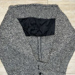 Italian Tiziana Short Pencil Skirt Size‎ 44 Wool Tweet Made In Italy Black Size 4 Photo 6