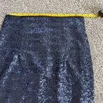 Dorothy Perkins  Midnight Blue Sequin Pencil Skirt Photo 2
