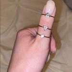 None NEW IN CASE Set of 3 gold rings Photo 1