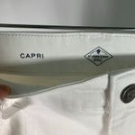 st. john's bay  White Capri Pants Women's‎ Size 16 Mid Rise Stretch Summer New Photo 6