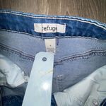 Refuge Denim Pencil Skirt Women's Small Acid Wash 5-Pocket Photo 2