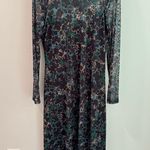 NWT Saint + Sofia Runway Mesh Dress in Green Twilight Floral Size US12 Photo 7