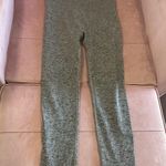 Colsie Ribbed Seamless Waffle Leggings Gray Size XL Photo 0