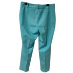 Chaus New York Aqua Trousers with Button Accent Brand New With Tag. Size 10 Blue Photo 3