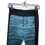 Sweaty Betty  Reversible‎ Black Turquoise Full Length Leggings Size Small No Tag Photo 2