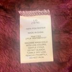 Cuddl Duds  jacket women’s large purple berry furry full zip jacket pockets cozy Photo 2