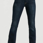 Lucky Brand Lolita Bootcut Jeans Womens 4 Dark Wash Stretch Faded Western Y2K Photo 0
