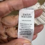 Rachel Zoe  White Knit Sleeveless Sweater Sz L Photo 5