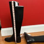 Cole Haan NWOT Dutchess Over The Knee Back Stretch Motorcycle Boots Black size 6 Photo 12