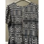 LuLaRoe Women Skater Dress Size 3XL Colorful Flowy Flare Back Zip Grunge Hip Hop Photo 7