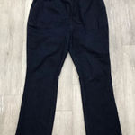 Woman Within  Straight Leg Blue Jeans. Size 28 Tall. Photo 0