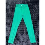 Alo Yoga  Leggings Womens Full High-Waist Airlift Houndstooth Green Sz M Photo 4