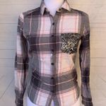 Polly & Esther Polly Esther plaid flannel Size S Photo 1