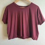 Lululemon  Short Sleeve Crop Top Size 10 Photo 0
